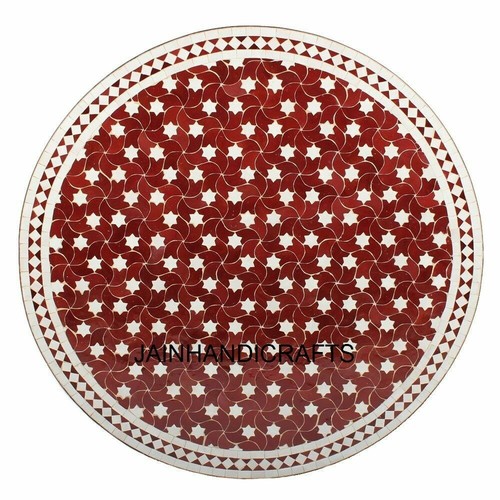 White marble table top - 4',