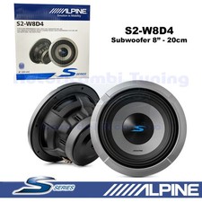 Subwoofer alpine w8d4 - subwoofer, 8"