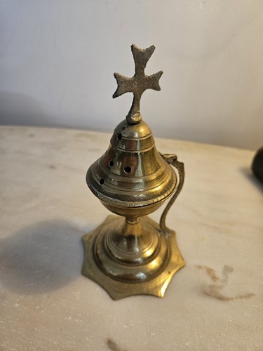 Encensoir ancien laiton - encensoir, –