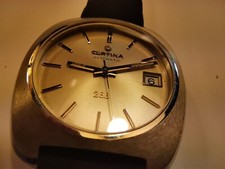 CERTINA 288 Automatic, acier, cadran argenté, NOS, jamais utilisé jamais ouvert
