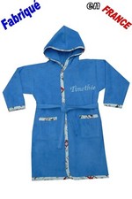 Peignoir enfant prénom brodé