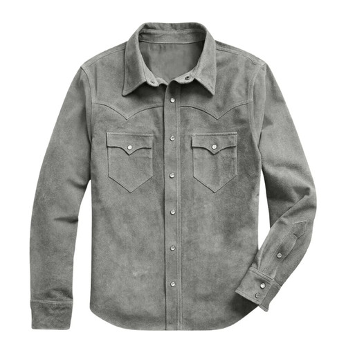 Chemise classique cuir - classique, en