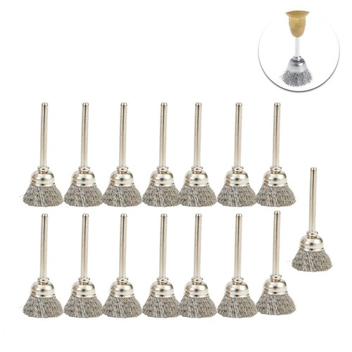 Outil rotatif brosse - fil, en