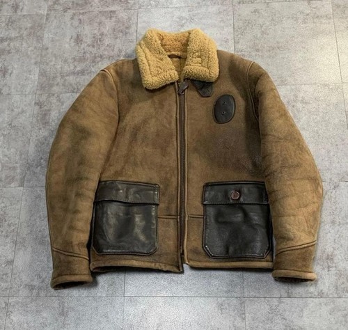 Vintage schott shearling - vintage, b-3