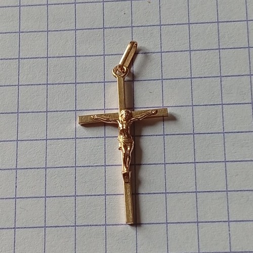 Pendentif croix christ 18 - pendentif,