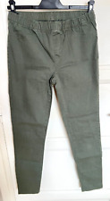PANTALON LEGGING VERT DEGRIFFEE TAILLE 34 COM9