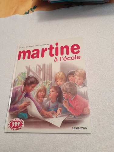 Livre jeunesse martine a - martine,