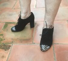 Chaussures montantes en daim