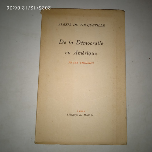 Tocqueville la démocratie - de,