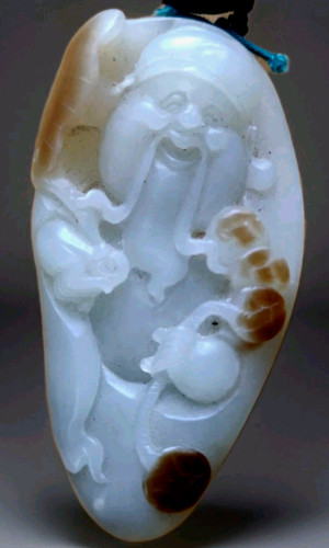 Jade hetian royal blanc - royal, chine