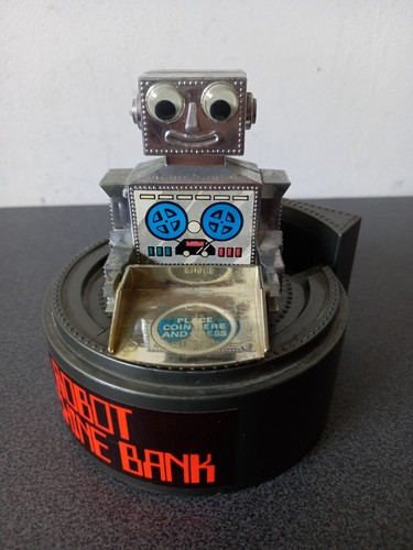 Tirelire vintage robot - tirelire,