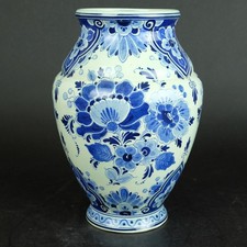 Vase bleu Delft Holland