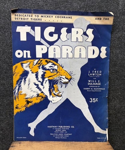Vtg 1934 tigers - vtg,