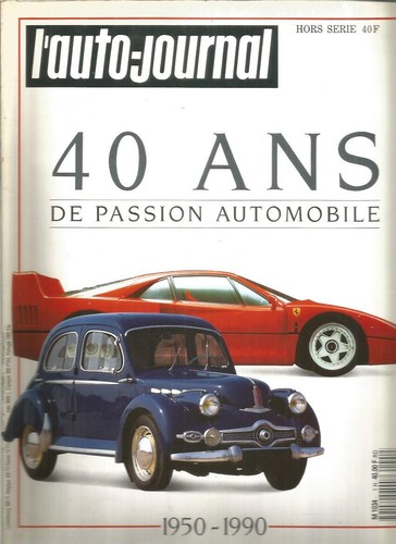 Auto journal 40 - l'auto, hs