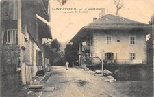 CPA 74 SAINT FERREOL LA GRAND'RUE OU ROUTE DE SERRAVAL (pas courante