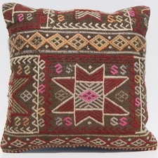 TAIE D'OREILLER TAPIS KILIM