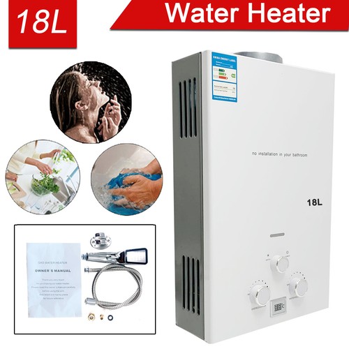 Portable 18l chauffe - chauffe-eau, gaz