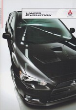 Catalogue Brochure Mitsubishi Lancer Evolution X 09/2010 Suisse en français