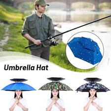 Chapeau parapluie pliable et réglable, protection UV UPF 50+, G6F1 G7O M2M1 M7W8