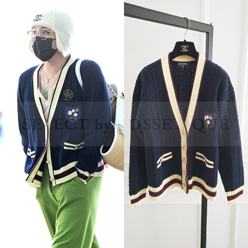 Cardigan chanel 26c - chanel, bleu