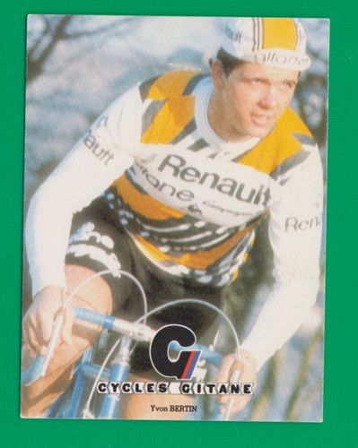 Cyclisme carte cycliste yvon - cyclisme,