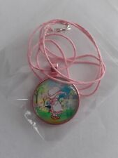 collier acier rose cabochon sarah kay 25mm pochette cadeau offerte