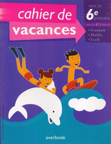 Cahier vacances vers - la, 6e