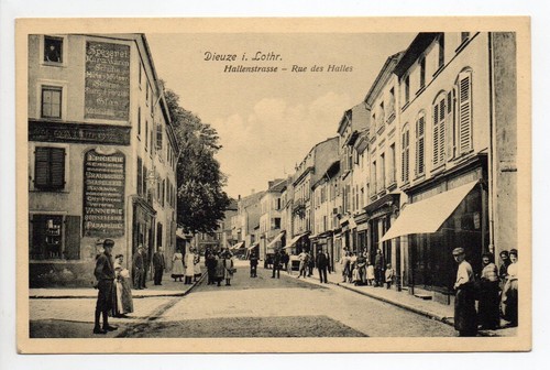 Dieuze duss moselle cpa - duss,