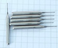 5x TCT JU0.65X8.5 foret perçage PCB Diam 0.65mm Long 8.5 Queue 3.175mm. Lot de 5