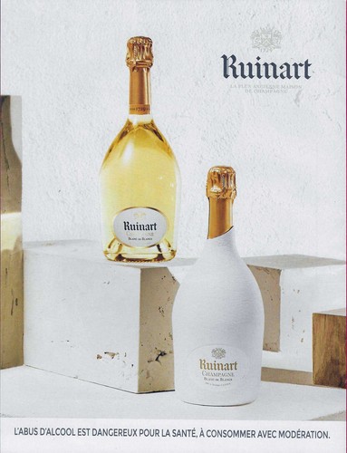 Publicité papier champagne - papier,