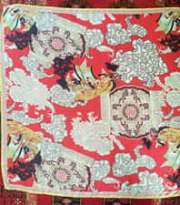 vintage Foulard en soie
