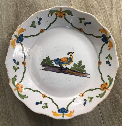 Assiette faïence xixème la - assiette,