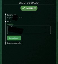 Dossard Sas 3h30 Marathon de