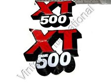 Pour Yamaha XT 500 Bleu