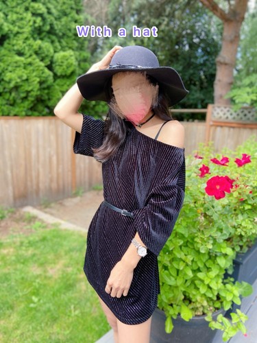 Dress women summer top black - dress, summer/
