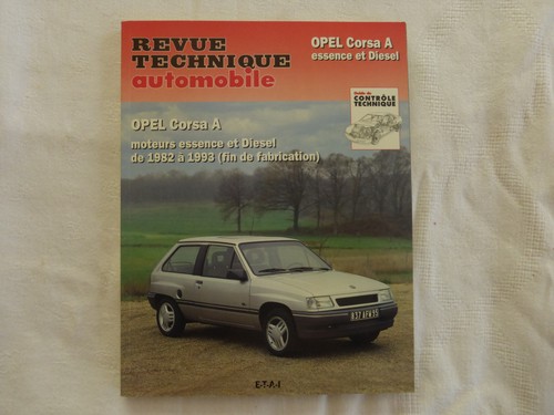Revue technique opel corsa - revue,