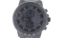 Montre Chronographe Noire