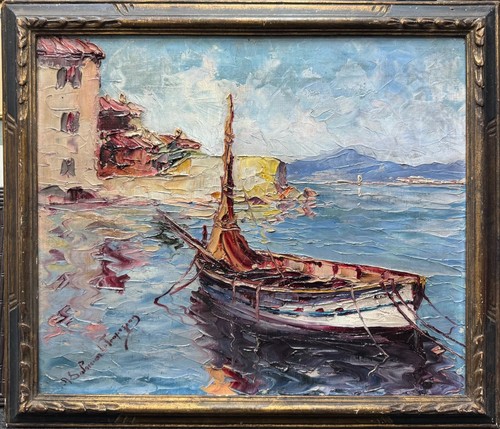 Tableau huile sur toile - tableau,