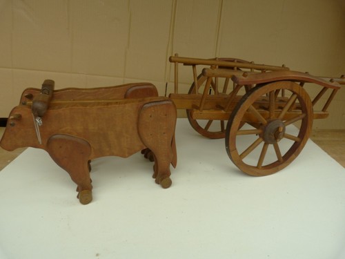 Ancien jouet attelage dejou - ancien,