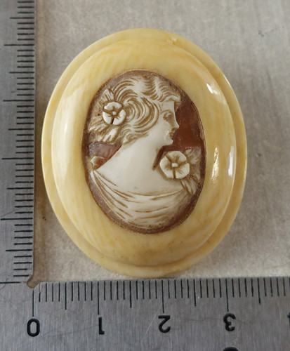 Ancienne broche camée
