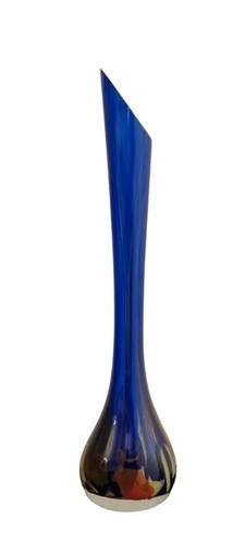 Vase soliflore signé - vase,