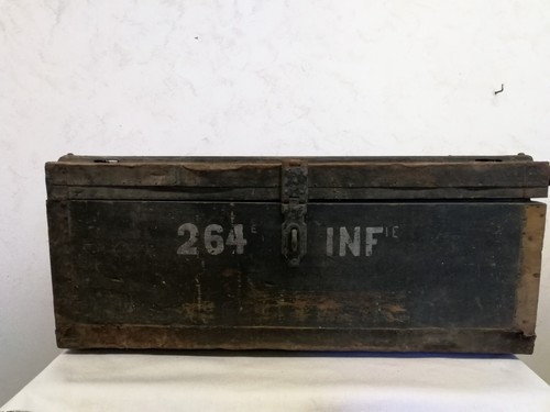 Caisse malle militaire wwi - caisse,