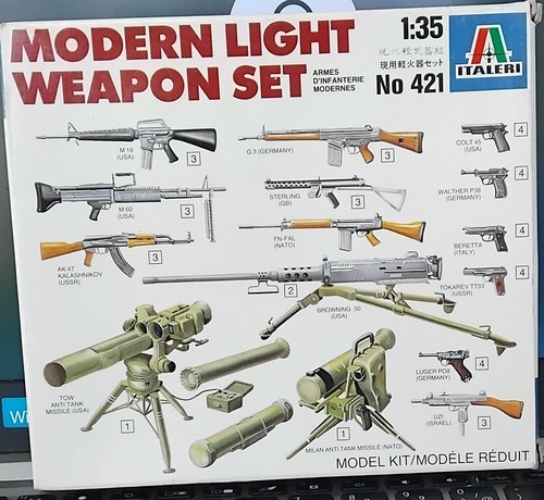 Italeri modern light weapon - italeri,