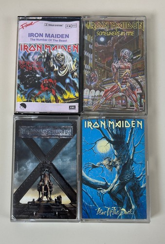 Lot cassette audio iron maiden - lot,