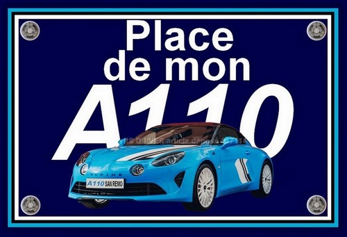 Plaque place mon alpine - de,
