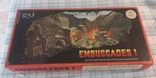 RARE Ancien  jeu de société vintage EMBUSCADES ! 1972 Jeu De Guerre  Non Complet