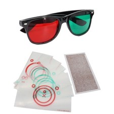 Carte vectorielle rouge vert