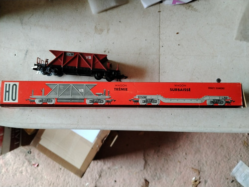 Jouef tremie à ballast - ho,