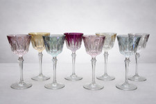 Lot de 8 verres à pied