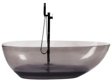 Baignoire Îlot Noire en Fonte